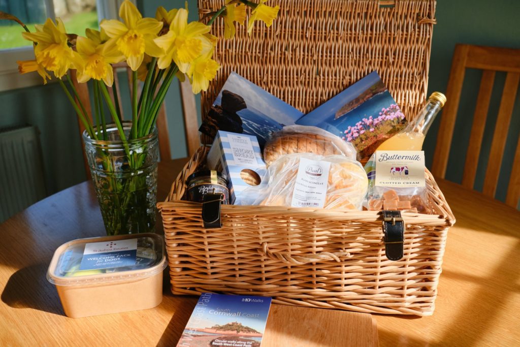 Our complementary hamper to welcome you when you arrive